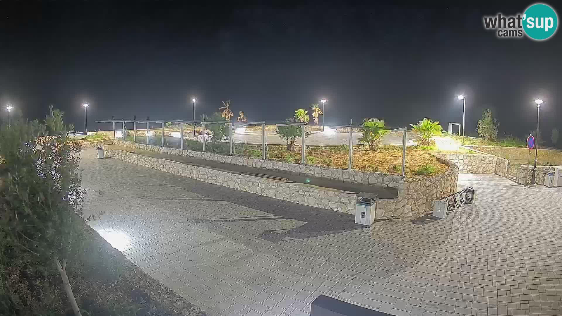 Webcam Mandre – Escenario de verano Velika điga | Isla de Pag