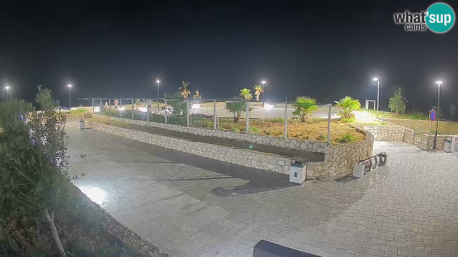 Webcam Mandre – Scène estivale Velika điga | Île de Pag