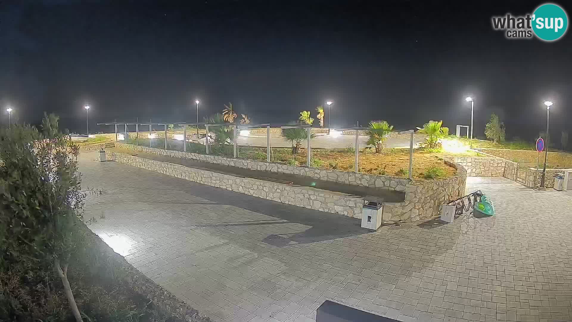 Webcam Mandre – Escenario de verano Velika điga | Isla de Pag