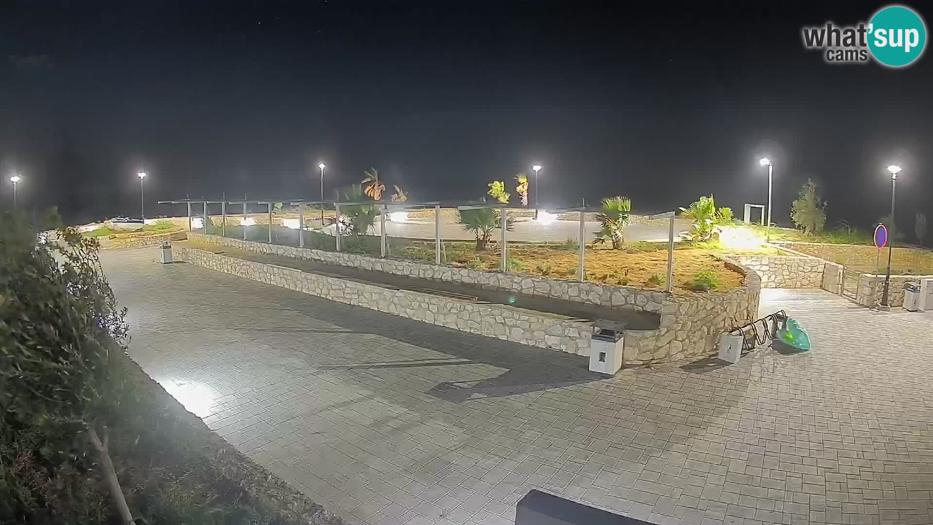 Webcam Mandre – Escenario de verano Velika điga | Isla de Pag
