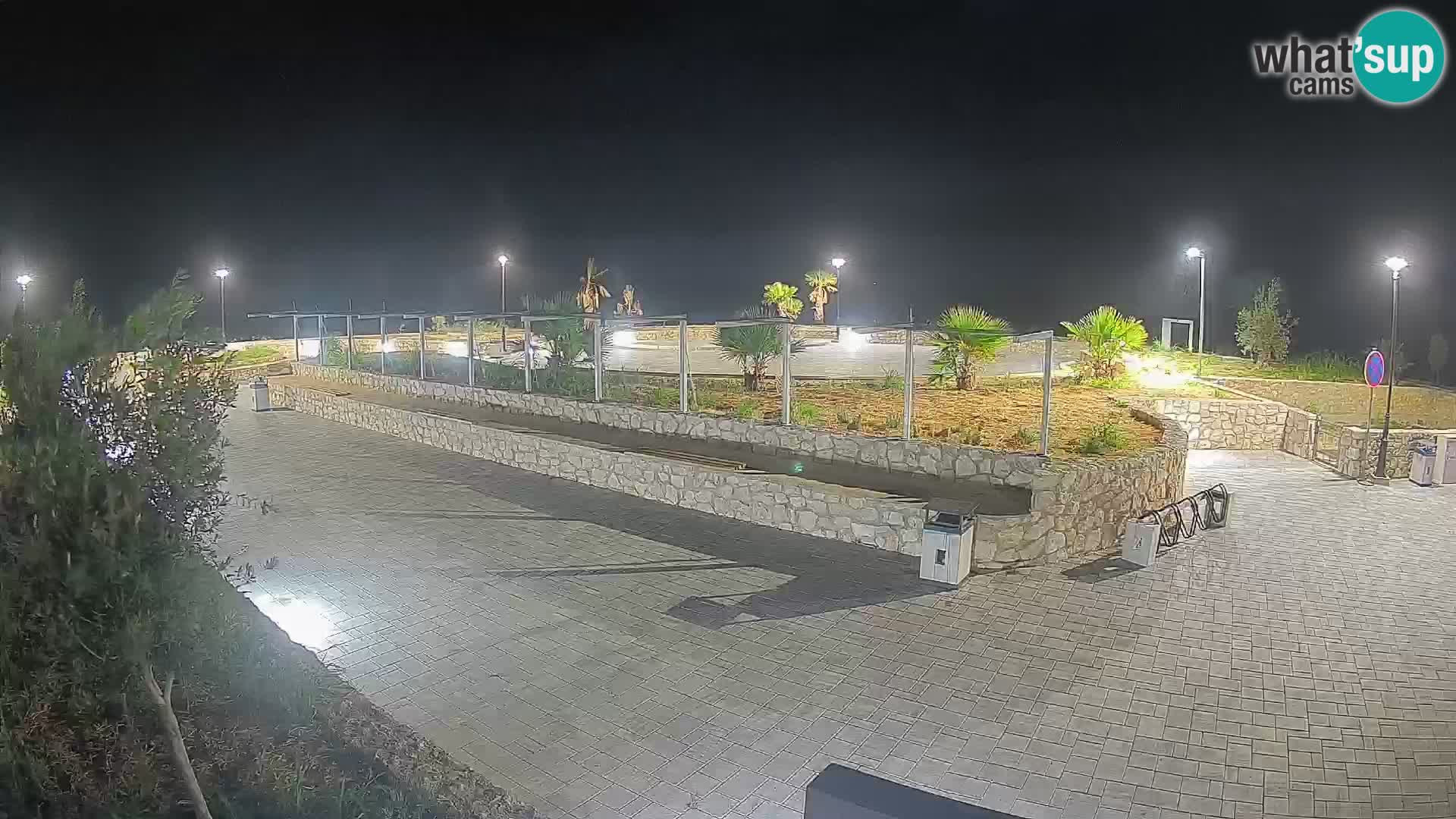 Webcam Mandre – Scène estivale Velika điga | Île de Pag