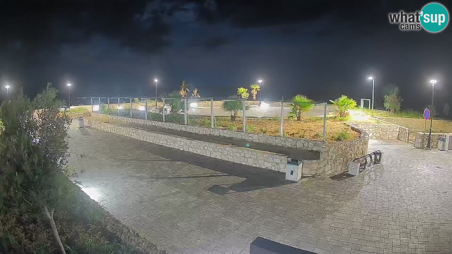 Mandre Summer Stage Webcam – Velika điga | Pag Island