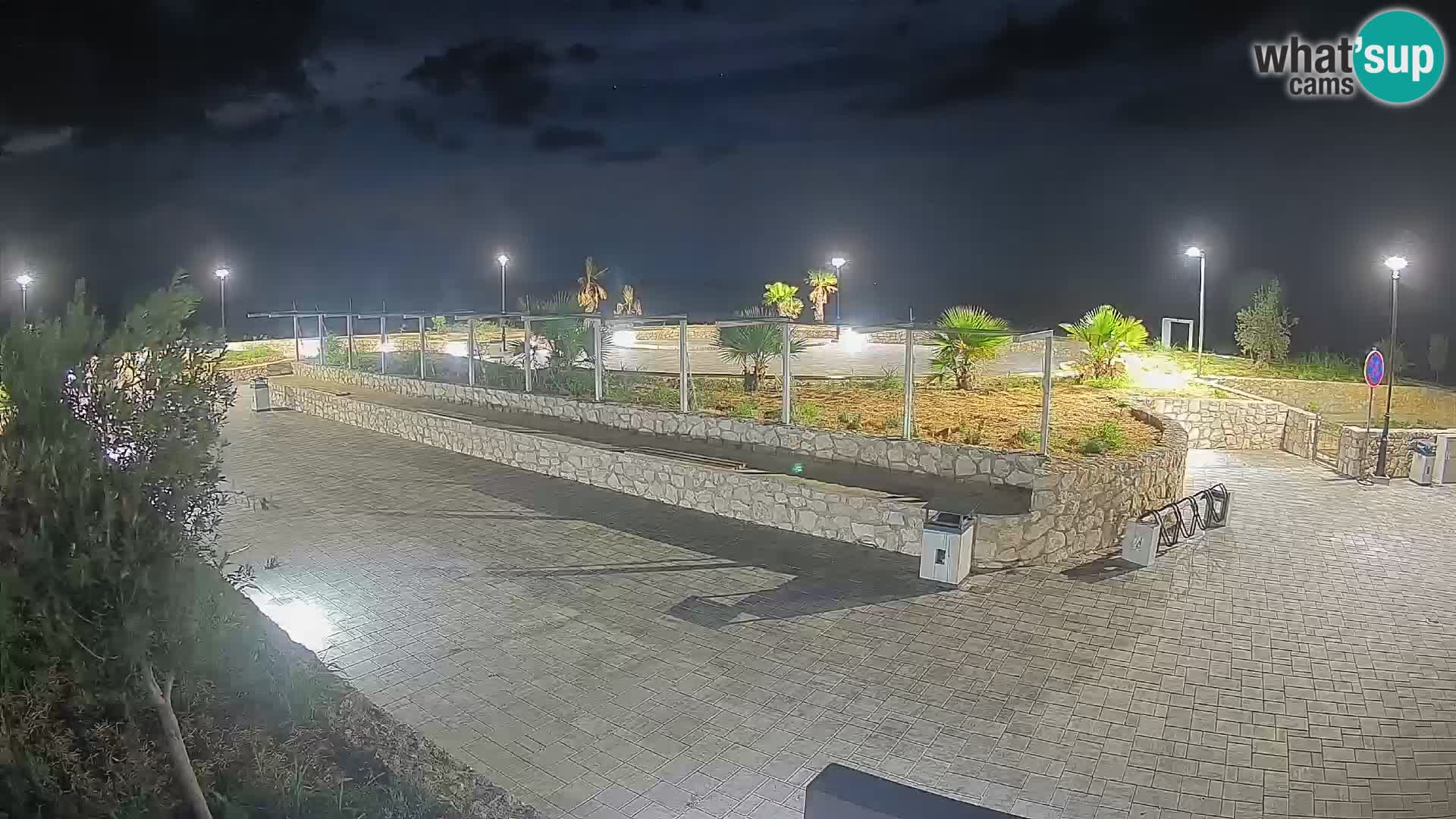 Webcam Mandre – Escenario de verano Velika điga | Isla de Pag