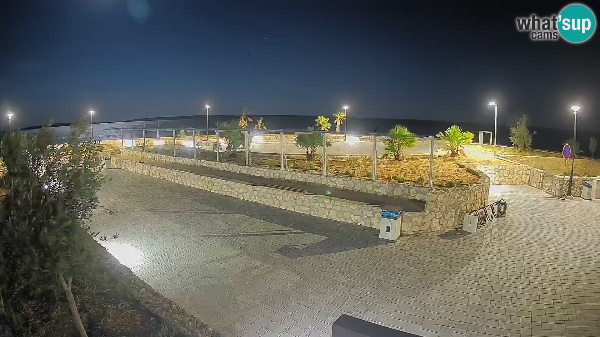 Webcam Mandre – Palco estivo Velika điga | Isola di Pag