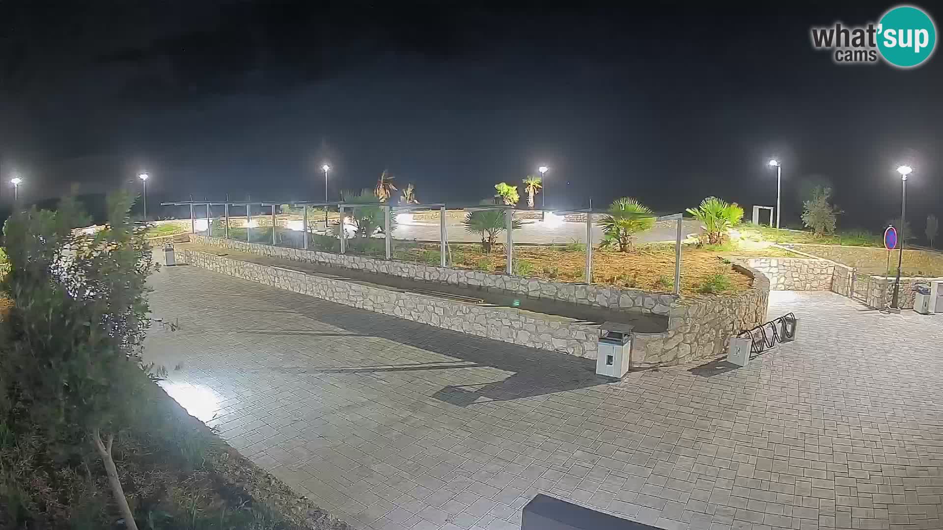 Webcam Mandre – Palco estivo Velika điga | Isola di Pag