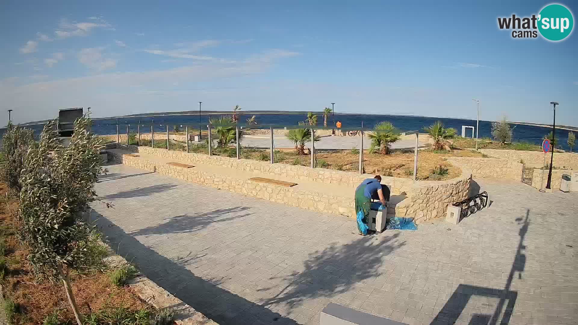 Mandre Sommerbühne Webcam – Velika điga | Insel Pag