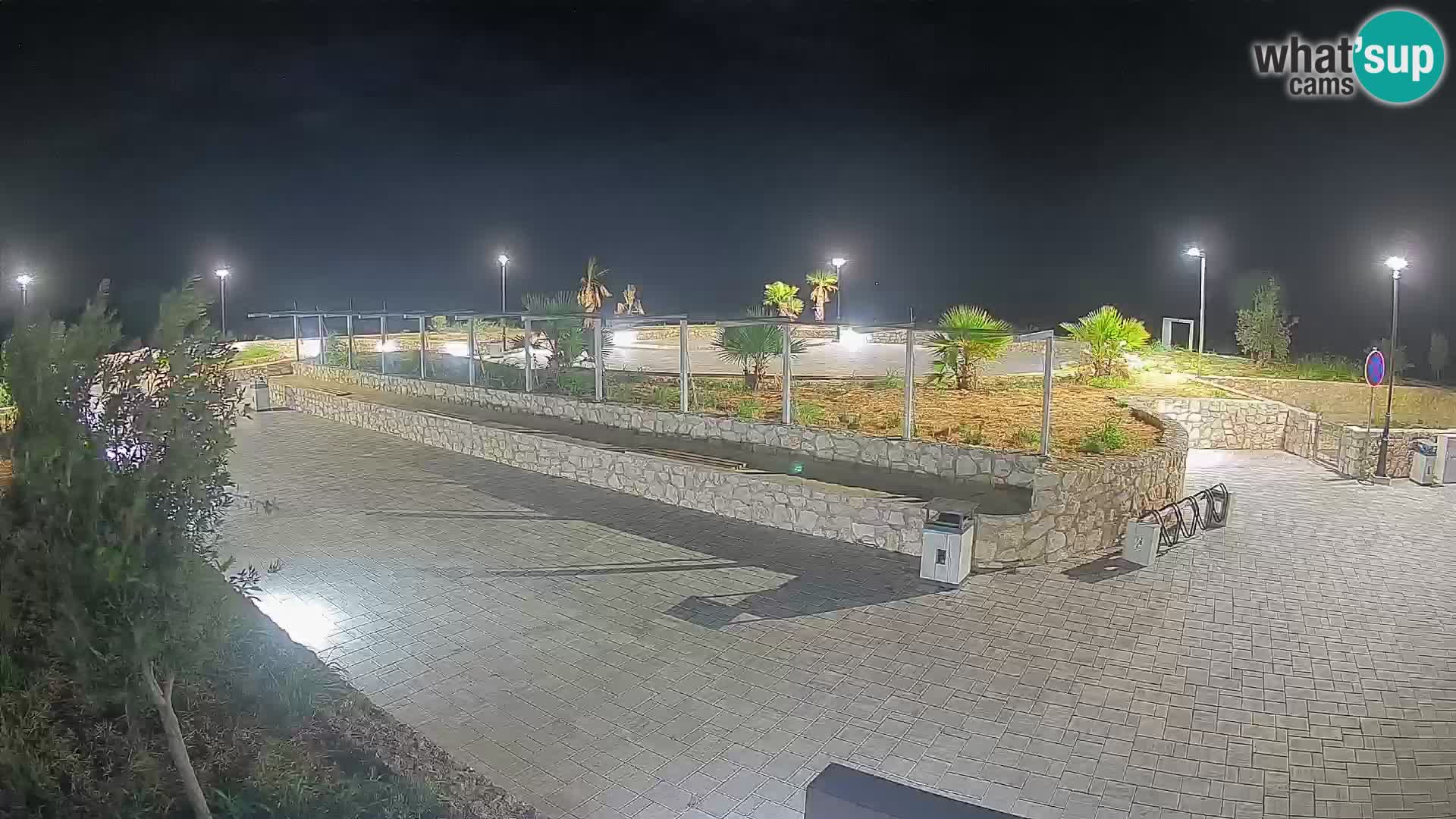 Webcam Mandre – Scène estivale Velika điga | Île de Pag