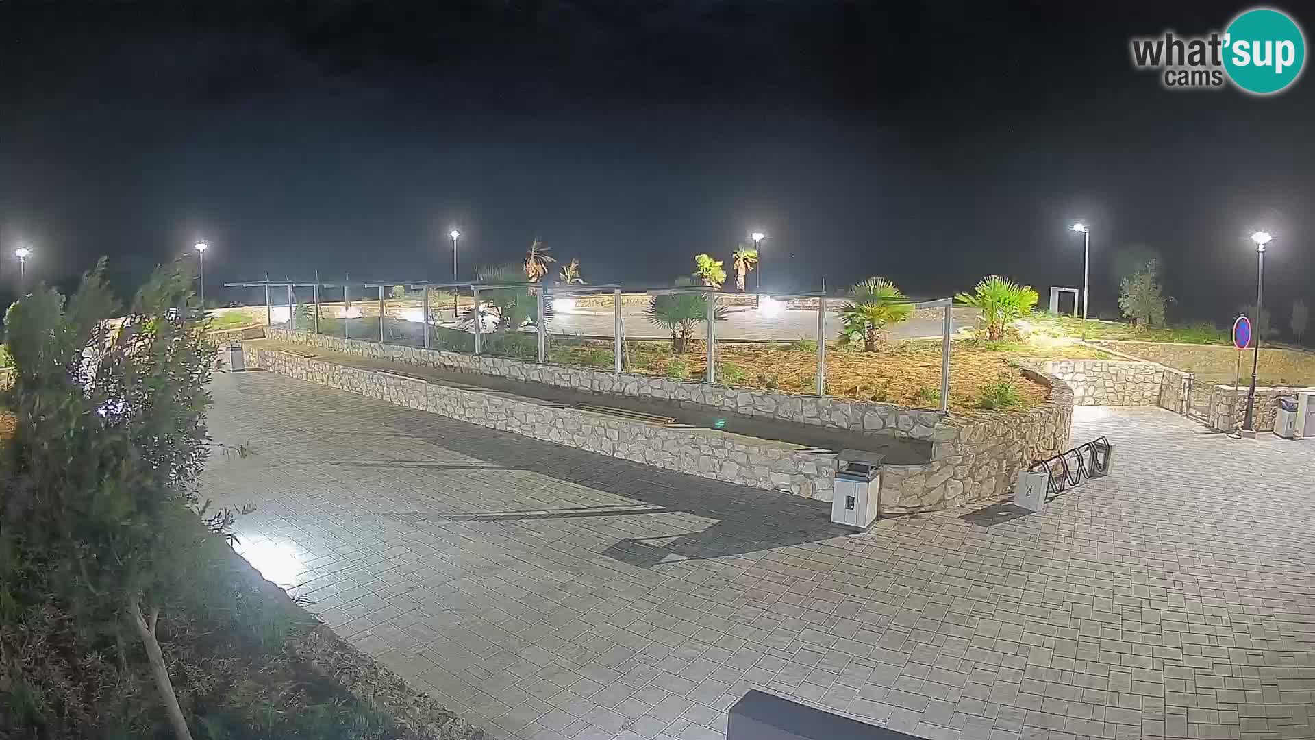 Webcam Mandre – Scène estivale Velika điga | Île de Pag