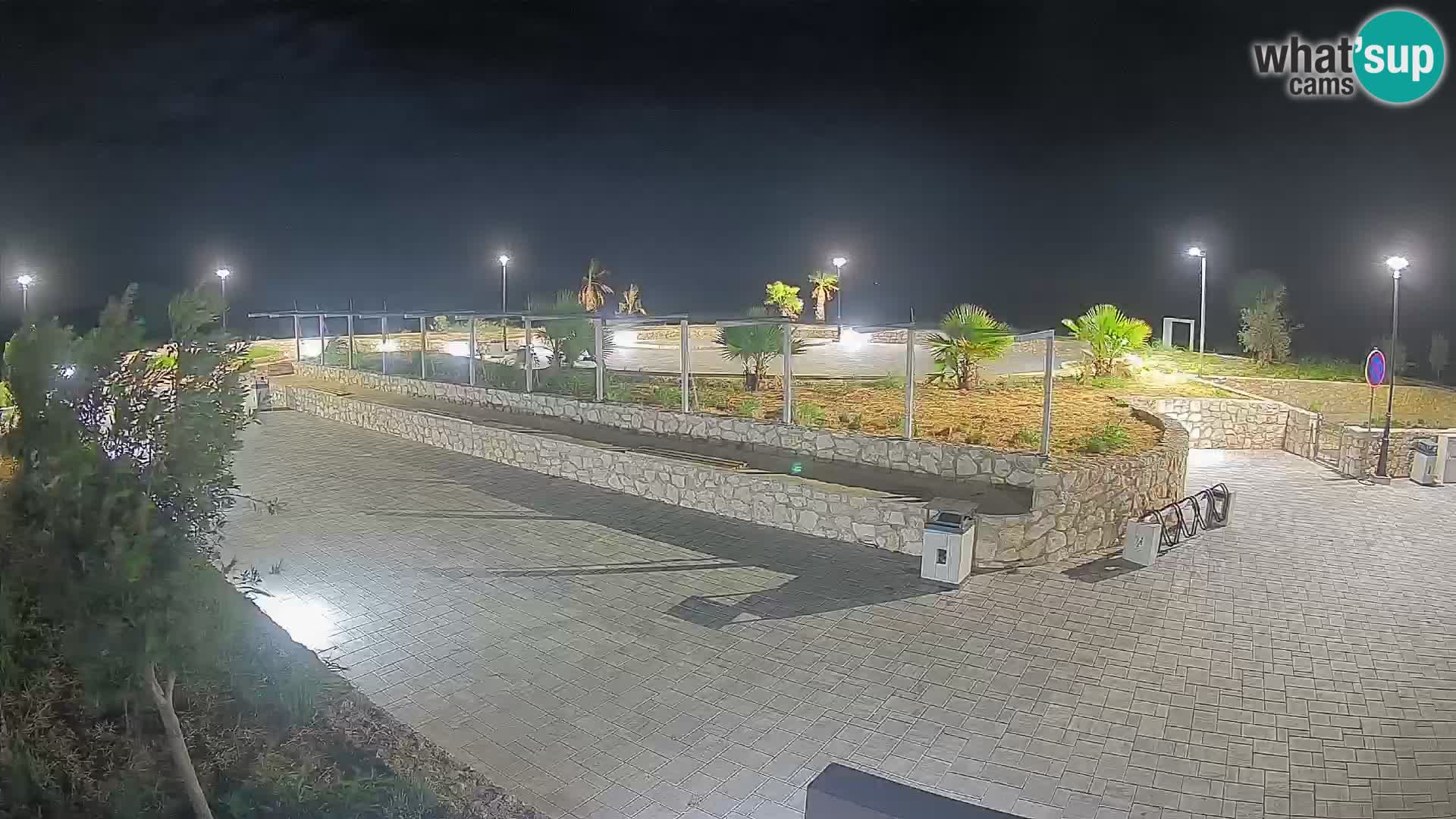 Webcam Mandre – Escenario de verano Velika điga | Isla de Pag