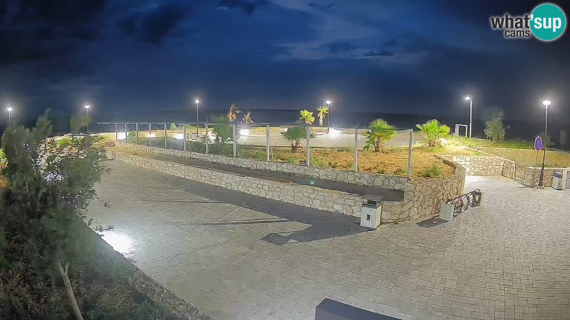 Webcam Mandre – Scène estivale Velika điga | Île de Pag