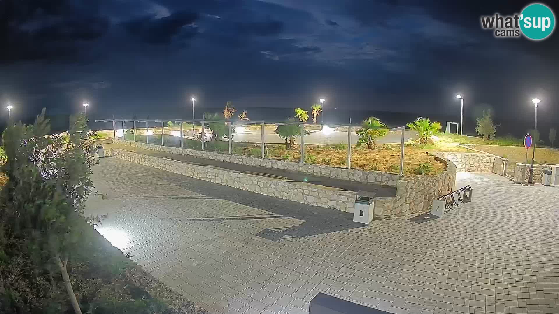 Mandre Summer Stage Webcam – Velika điga | Pag Island