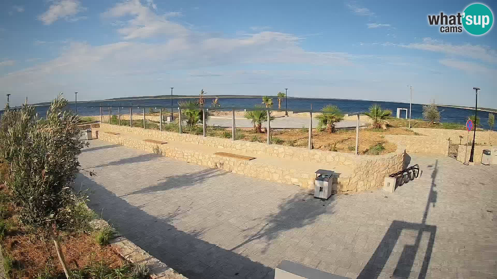 Webcam Mandre – Scène estivale Velika điga | Île de Pag