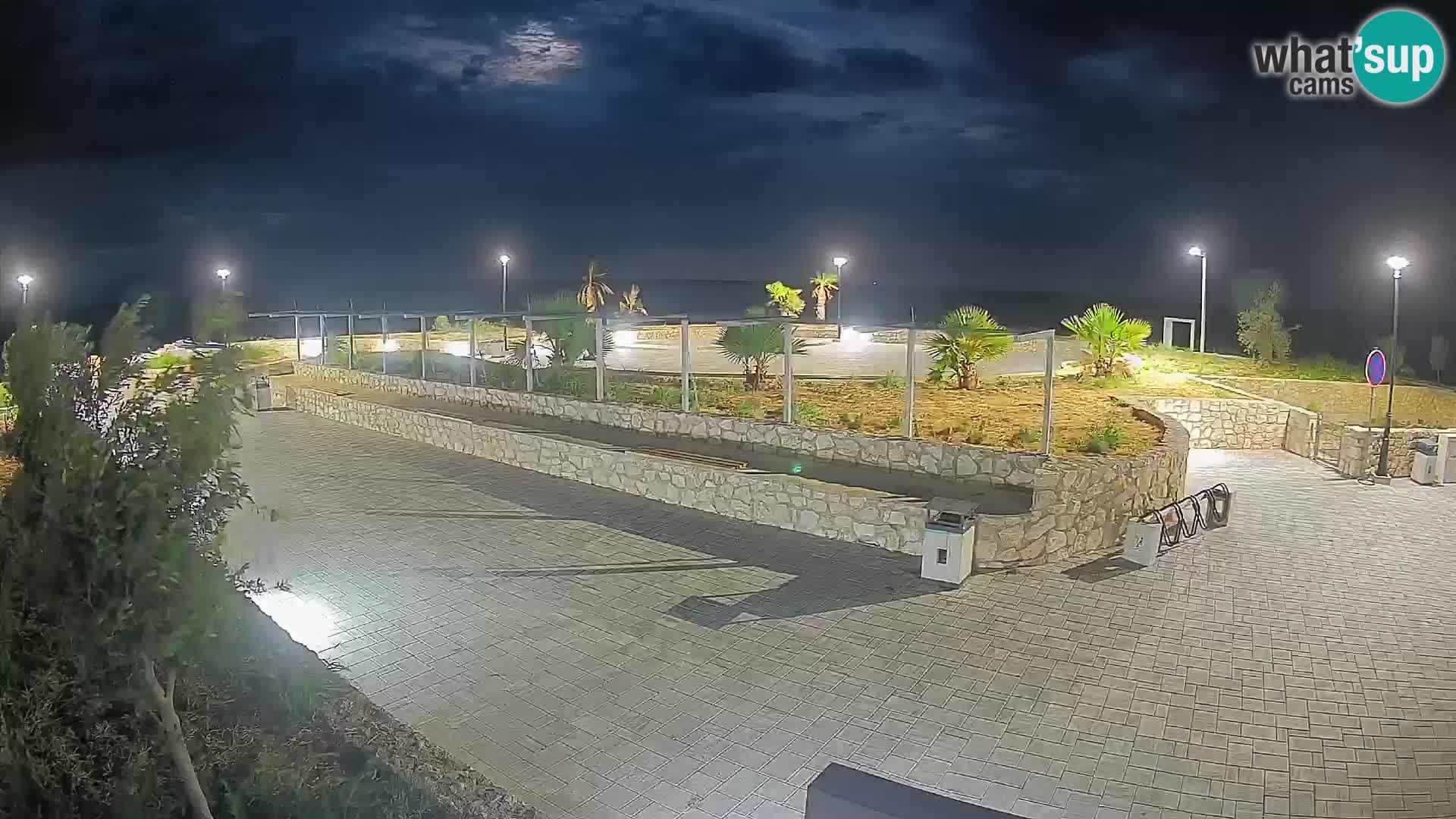 Webcam Mandre – Palco estivo Velika điga | Isola di Pag