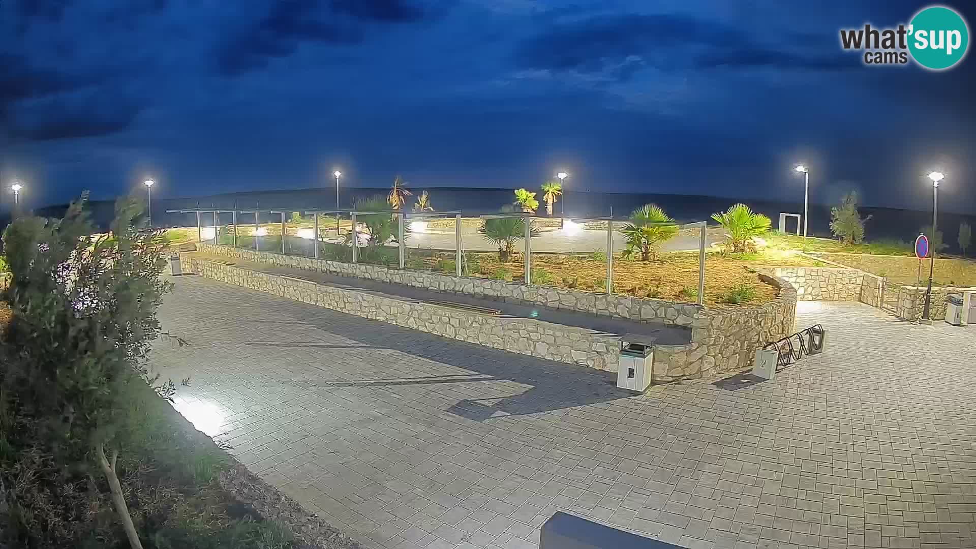 Mandre Summer Stage Webcam – Velika điga | Pag Island