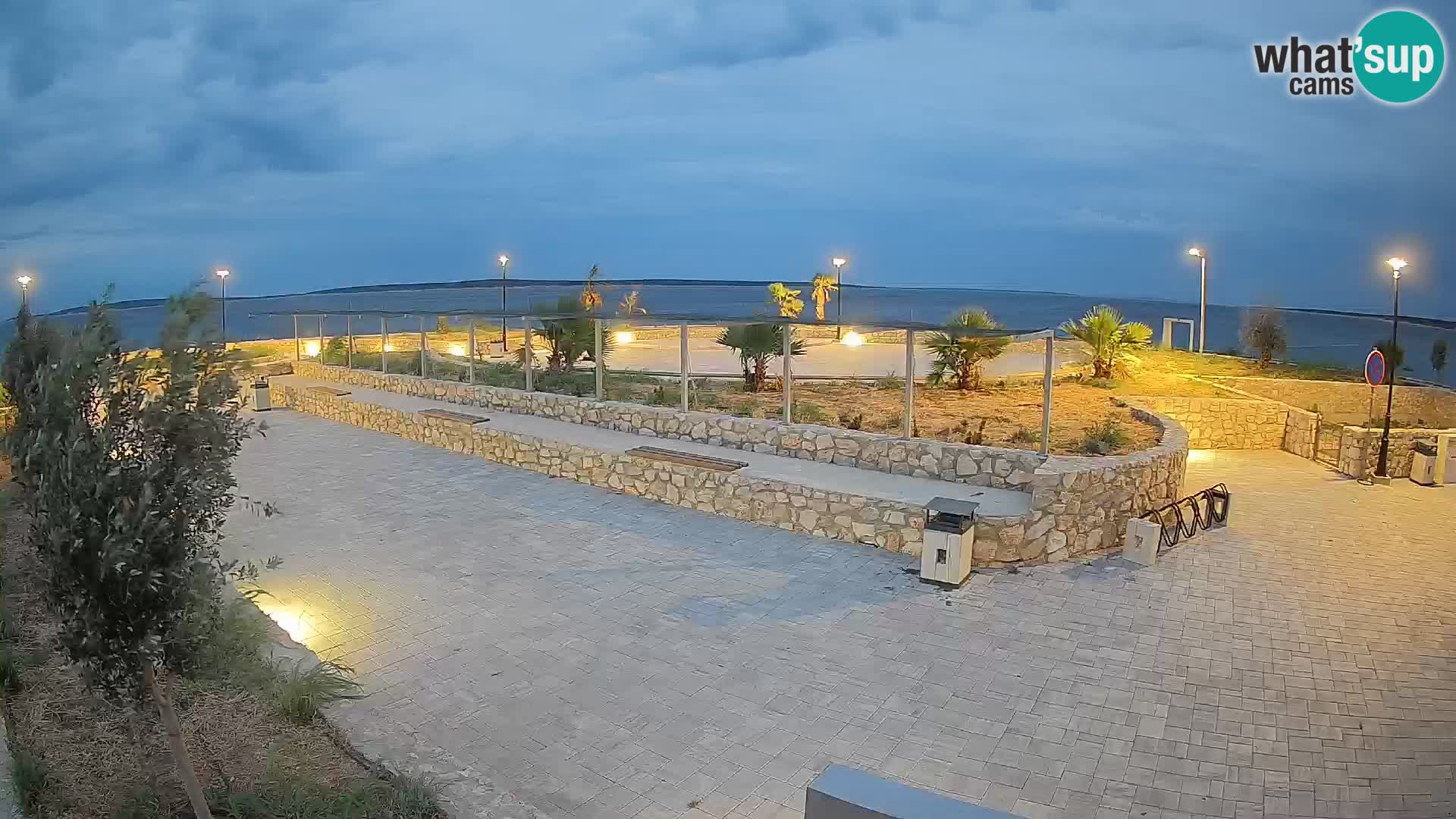 Webcam Mandre – Palco estivo Velika điga | Isola di Pag