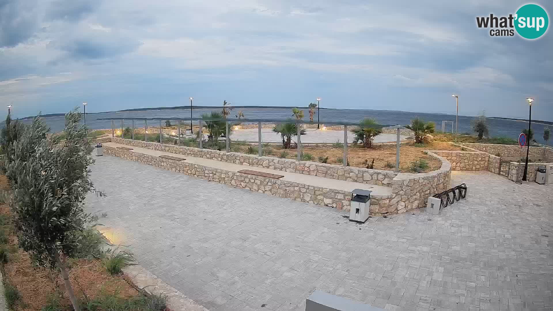 Webcam Mandre – Escenario de verano Velika điga | Isla de Pag