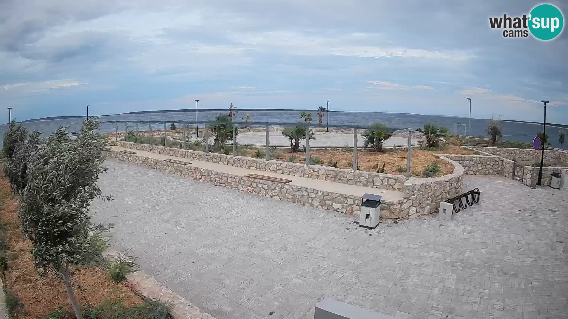 Webcam Mandre – Scène estivale Velika điga | Île de Pag