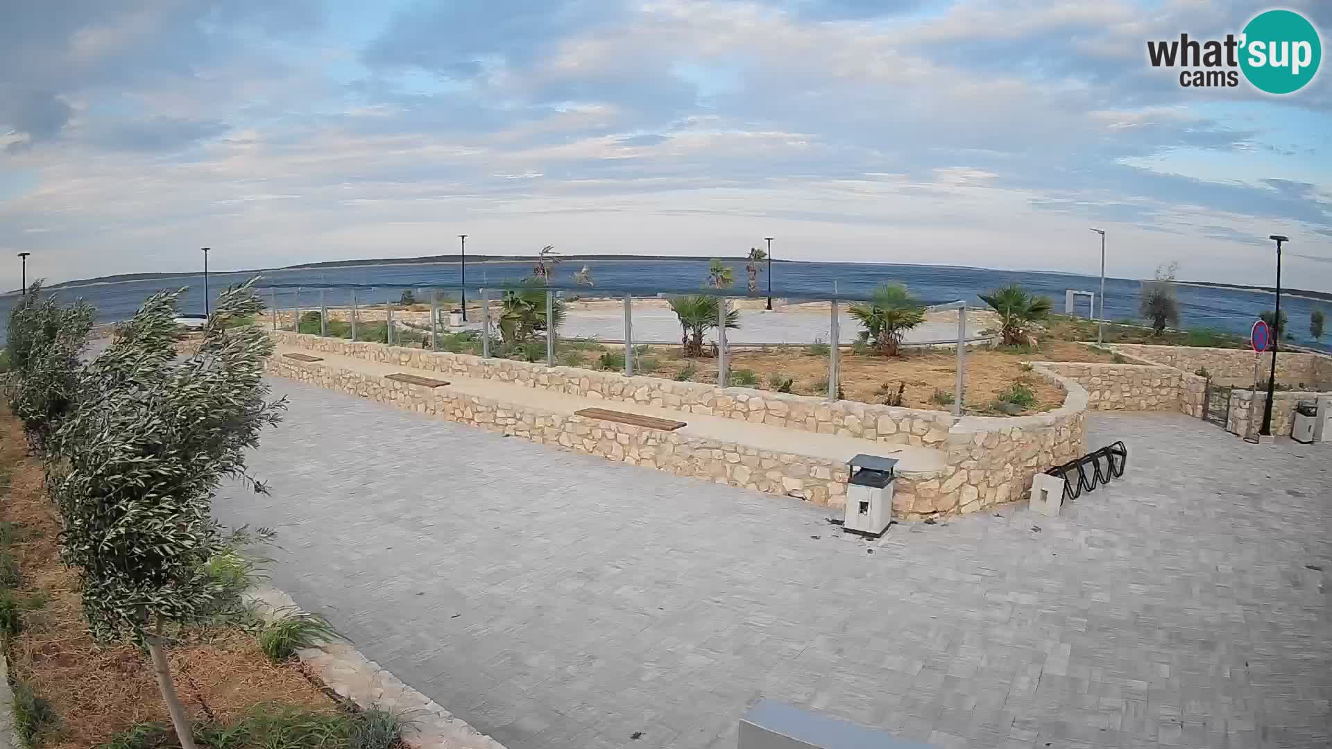 Webcam Mandre – Scène estivale Velika điga | Île de Pag