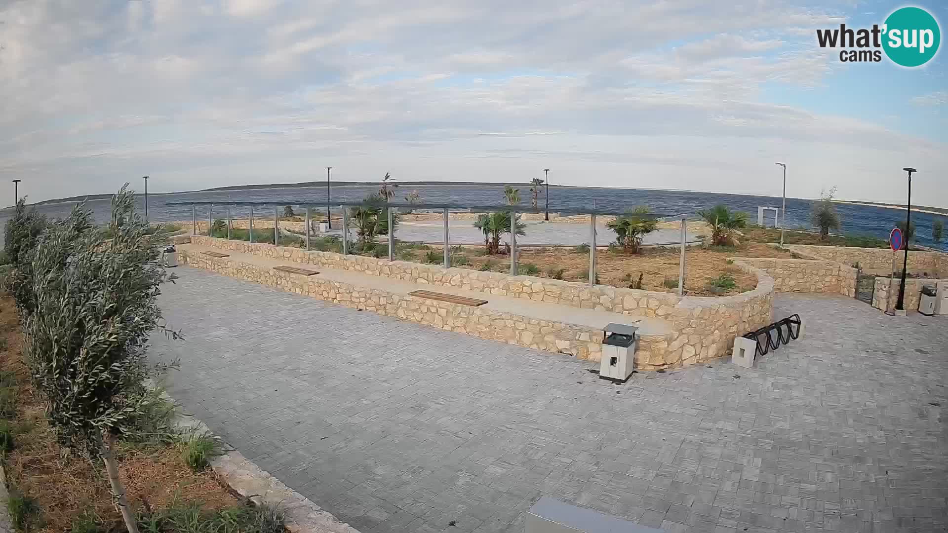 Webcam Mandre – Scène estivale Velika điga | Île de Pag