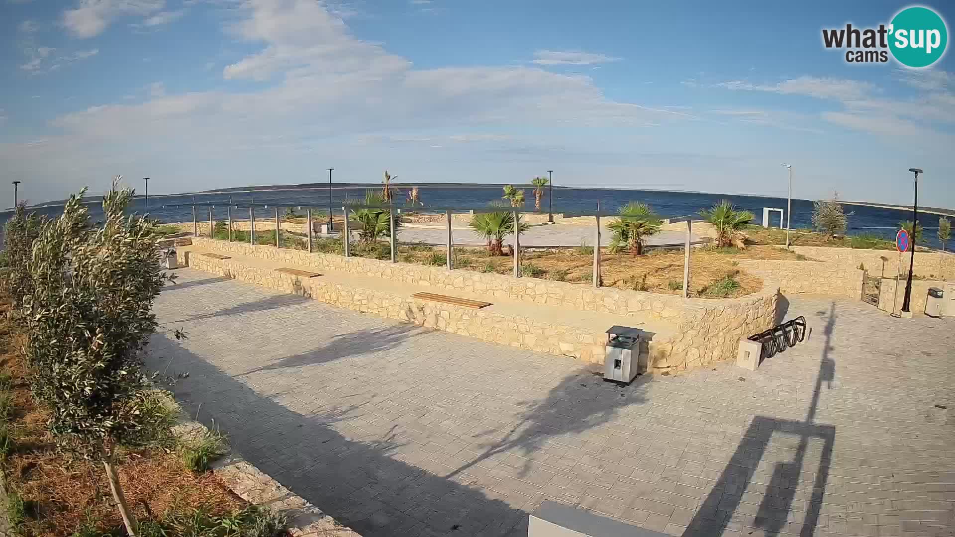 Webcam Mandre – Escenario de verano Velika điga | Isla de Pag