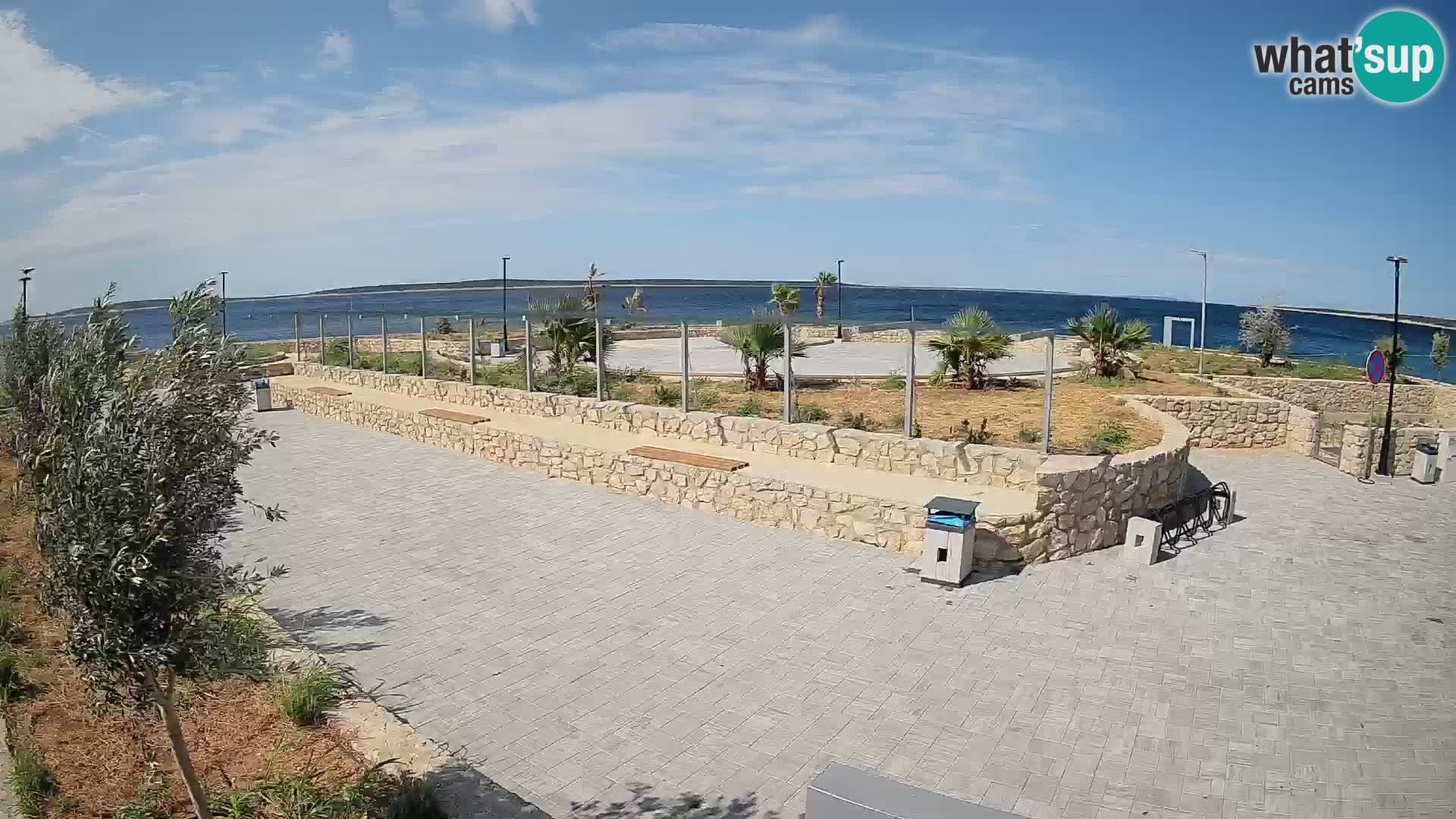 Mandre Summer Stage Webcam – Velika điga | Pag Island