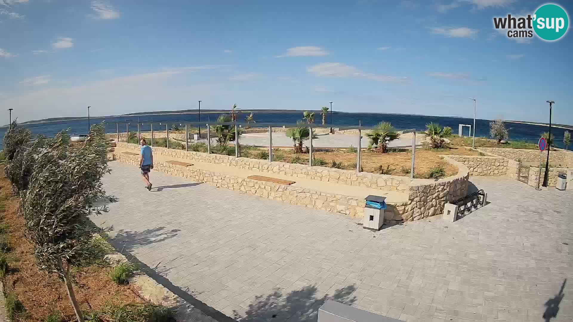 Mandre Summer Stage Webcam – Velika điga | Pag Island