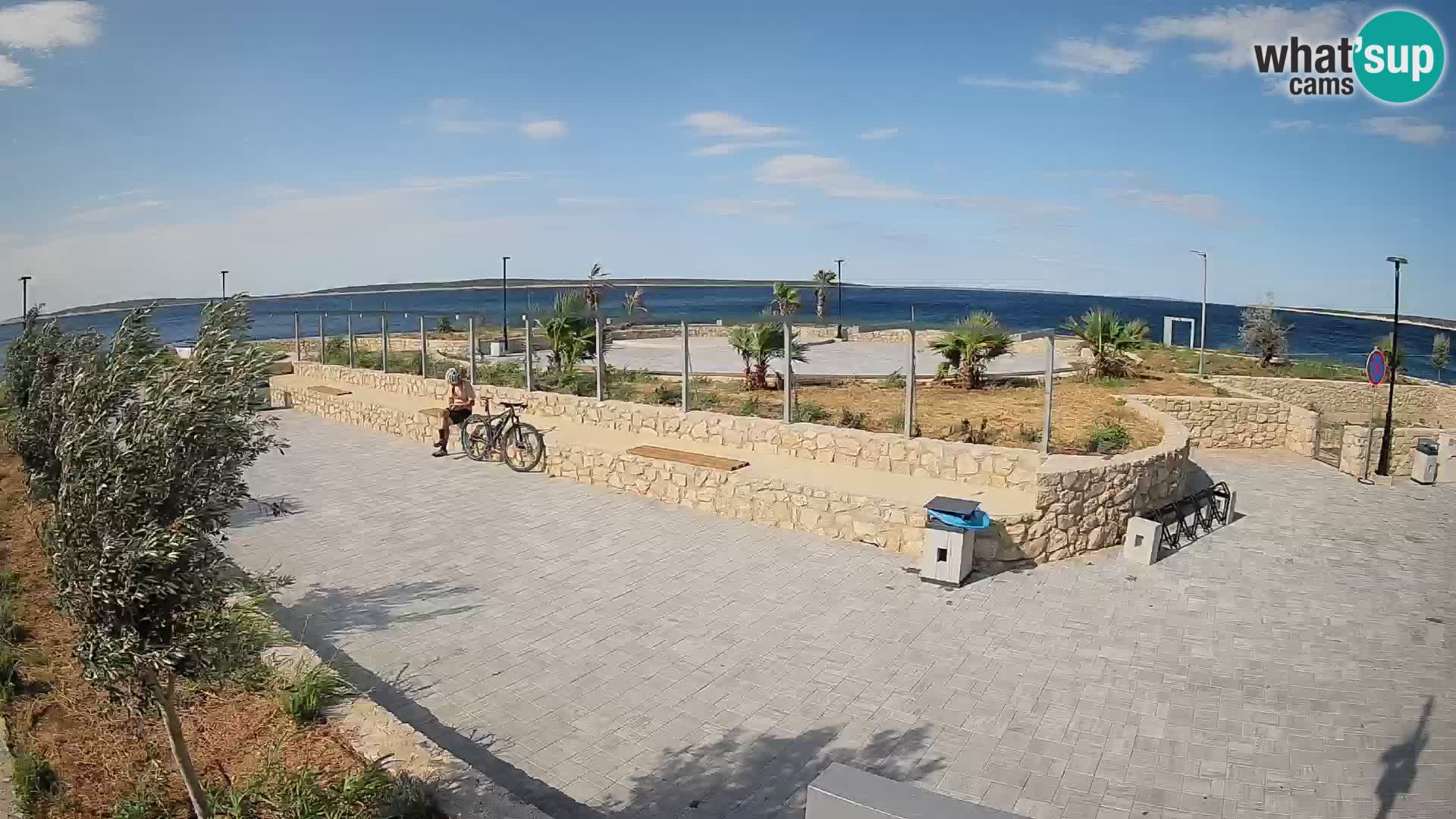 Mandre Summer Stage Webcam – Velika điga | Pag Island