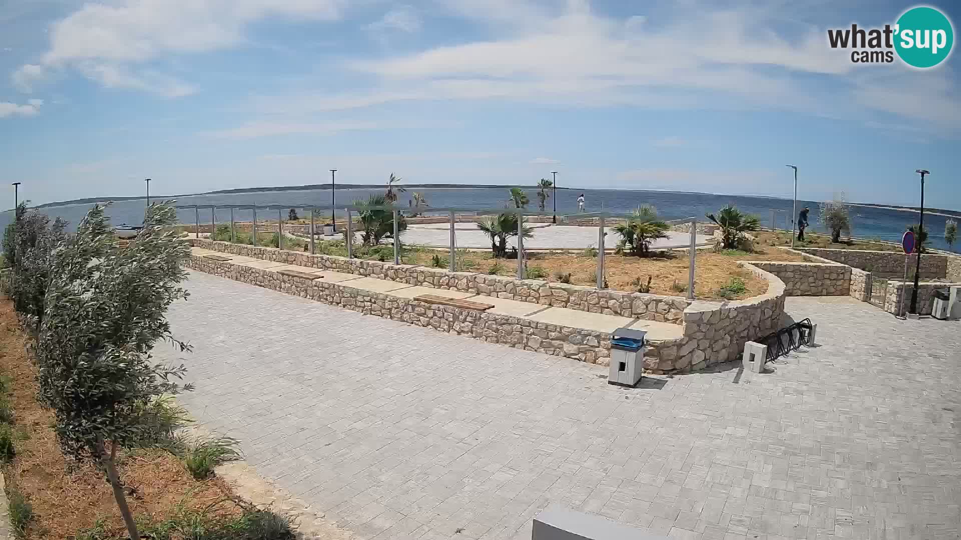 Mandre Summer Stage Webcam – Velika điga | Pag Island