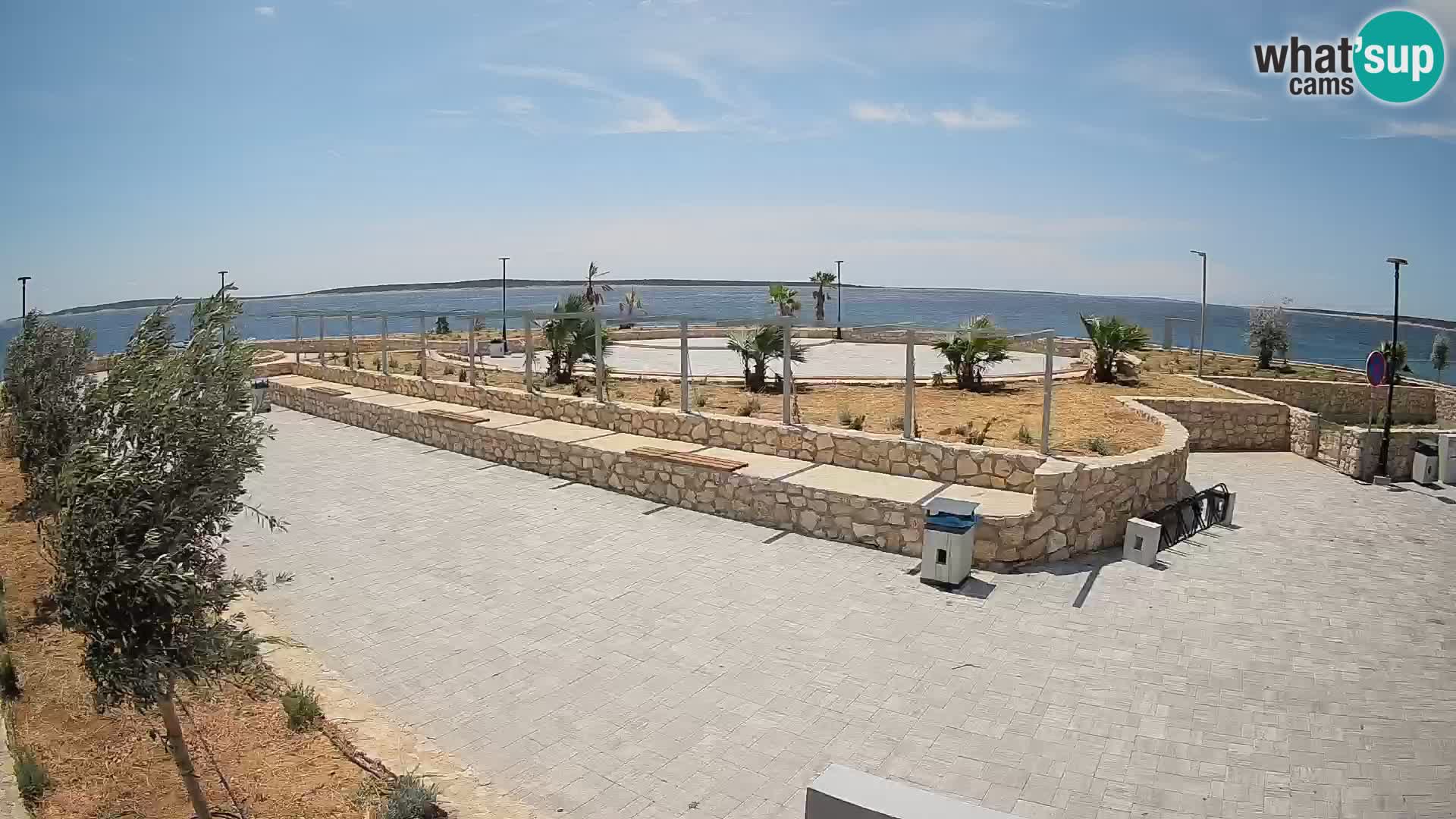 Mandre Summer Stage Webcam – Velika điga | Pag Island