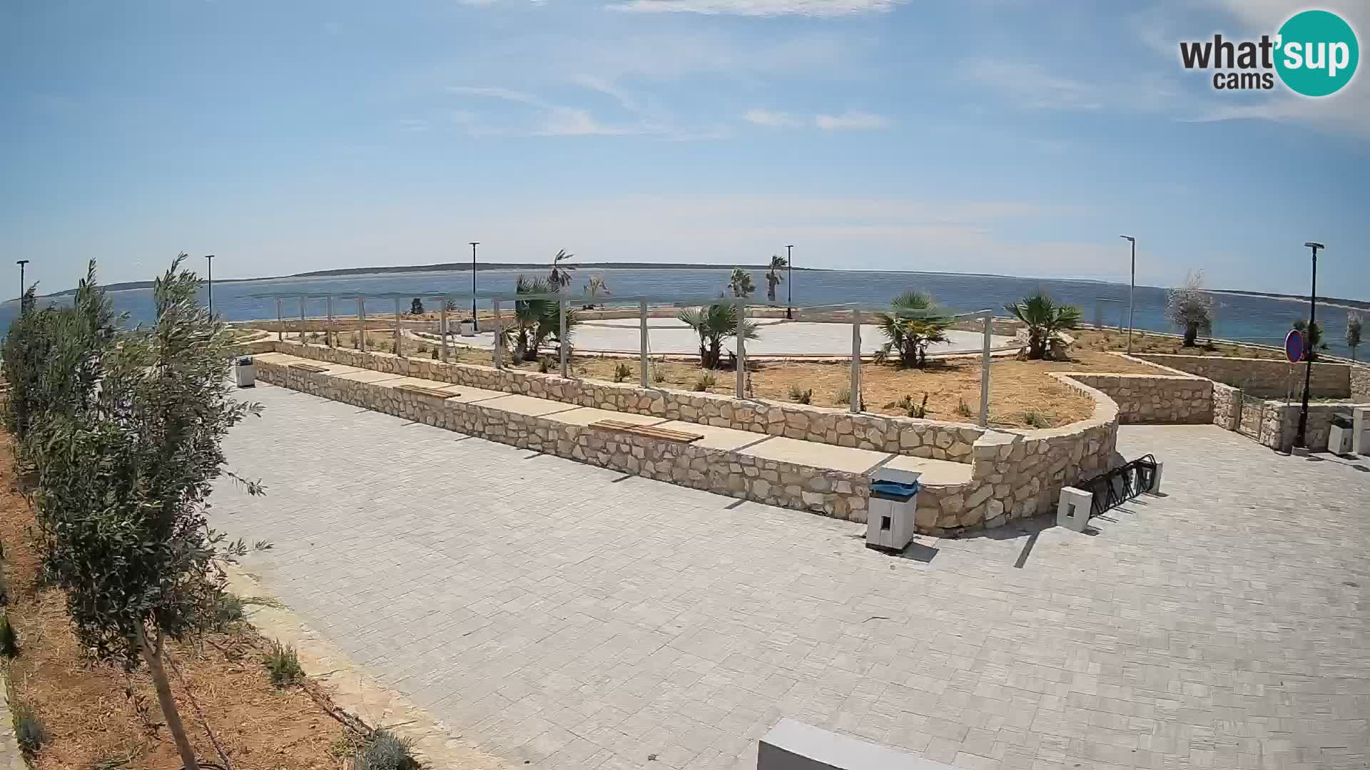 Webcam Mandre – Scène estivale Velika điga | Île de Pag