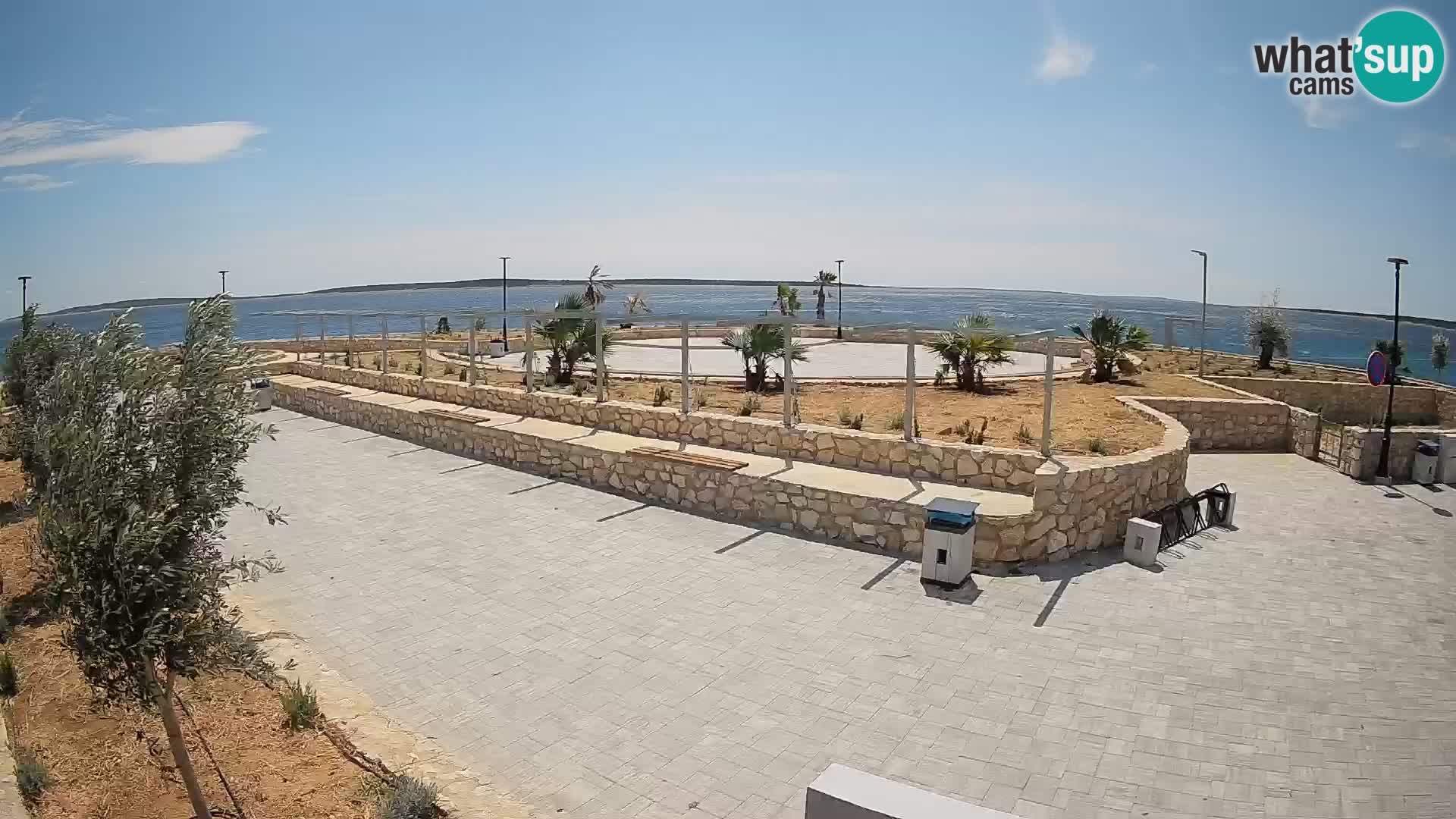 Mandre Sommerbühne Webcam – Velika điga | Insel Pag