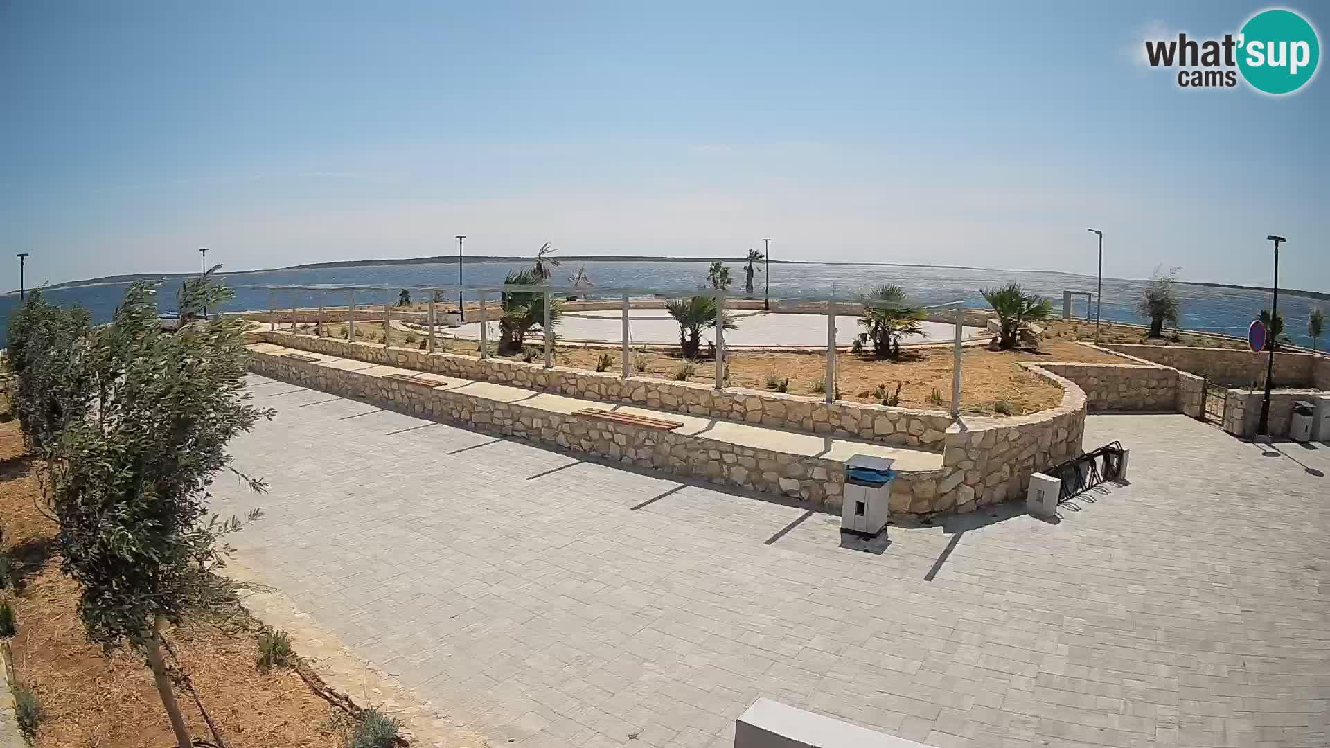 Webcam Mandre – Palco estivo Velika điga | Isola di Pag