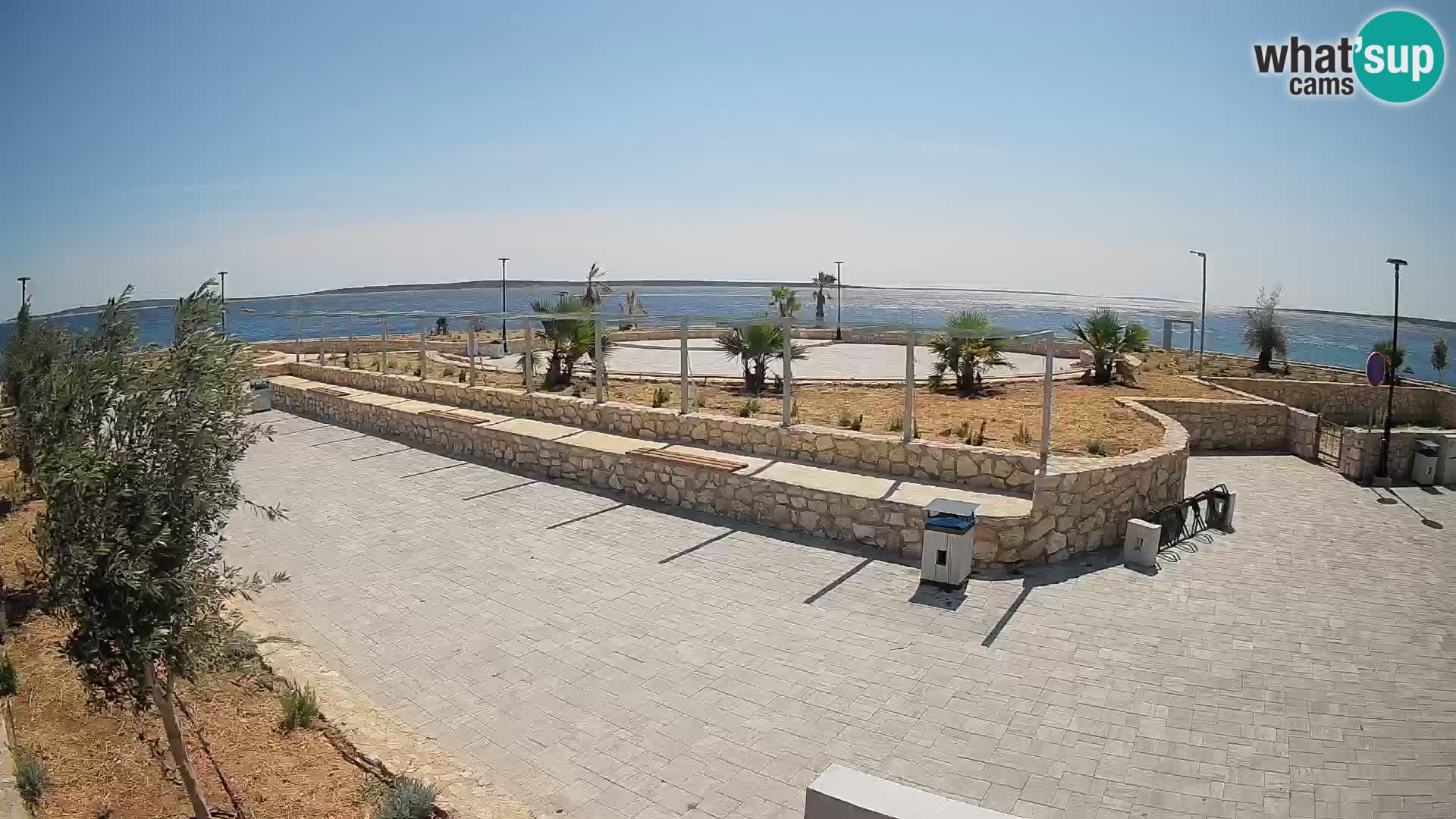 Mandre Summer Stage Webcam – Velika điga | Pag Island