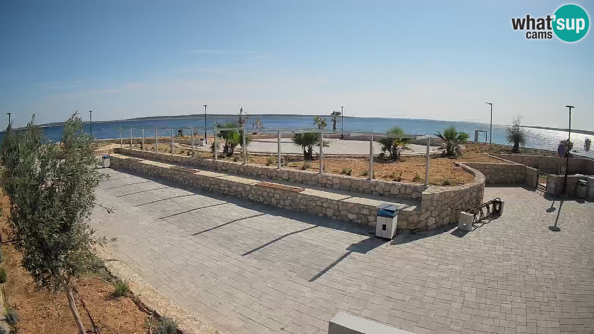 Mandre Summer Stage Webcam – Velika điga | Pag Island