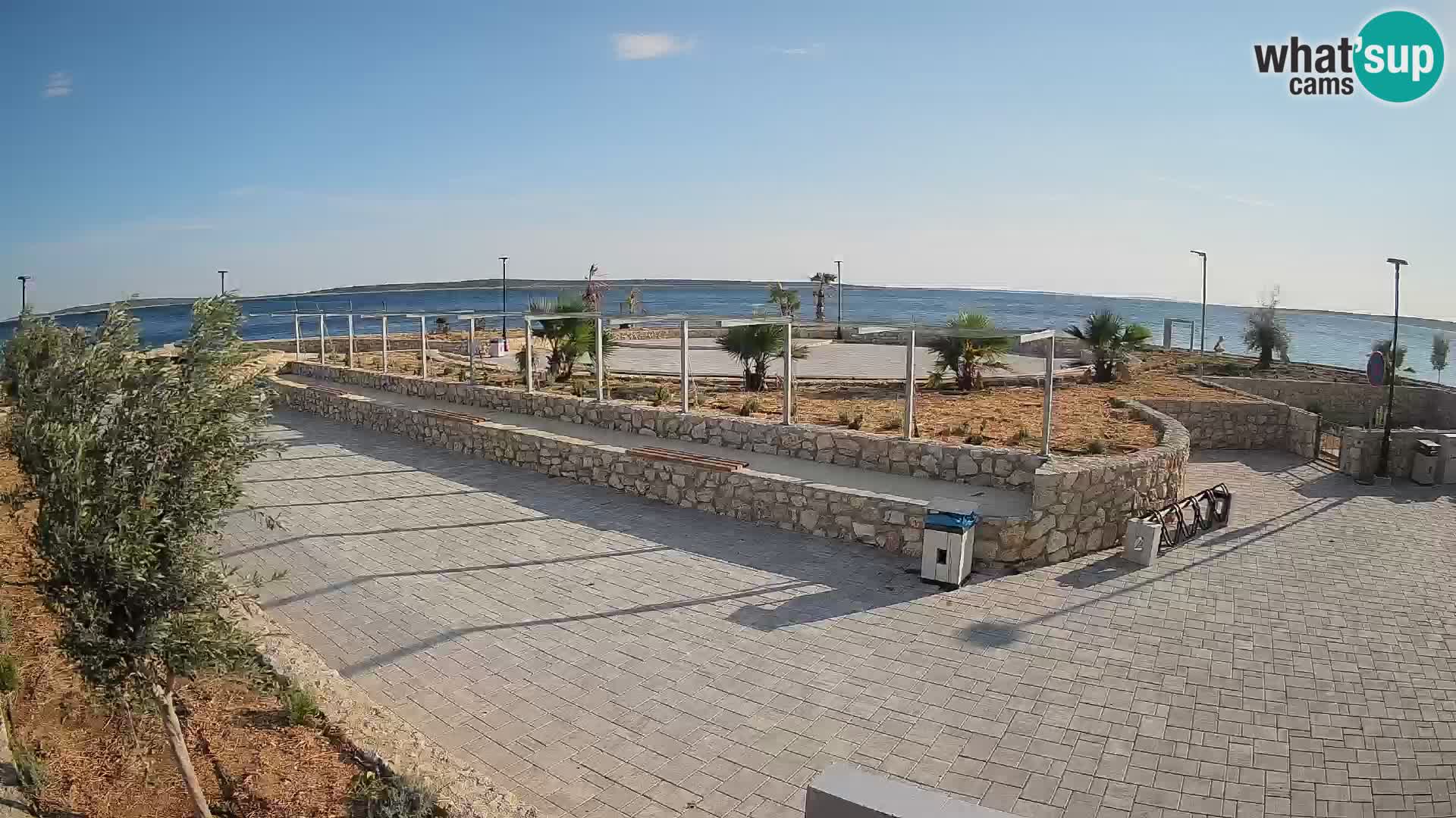 Mandre Summer Stage Webcam – Velika điga | Pag Island