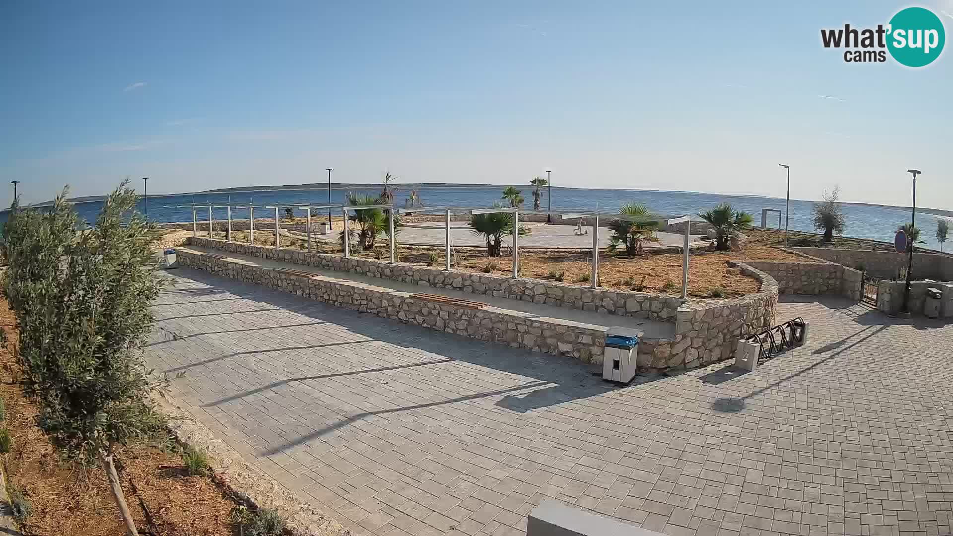 Mandre Summer Stage Webcam – Velika điga | Pag Island