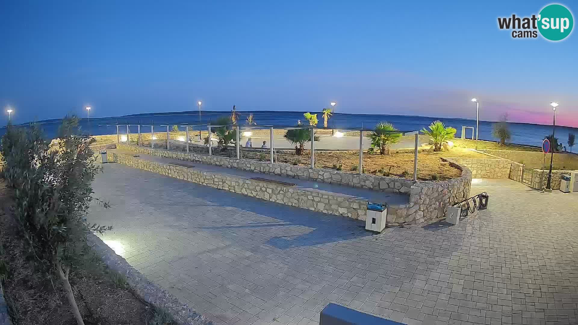 Mandre Summer Stage Webcam – Velika điga | Pag Island
