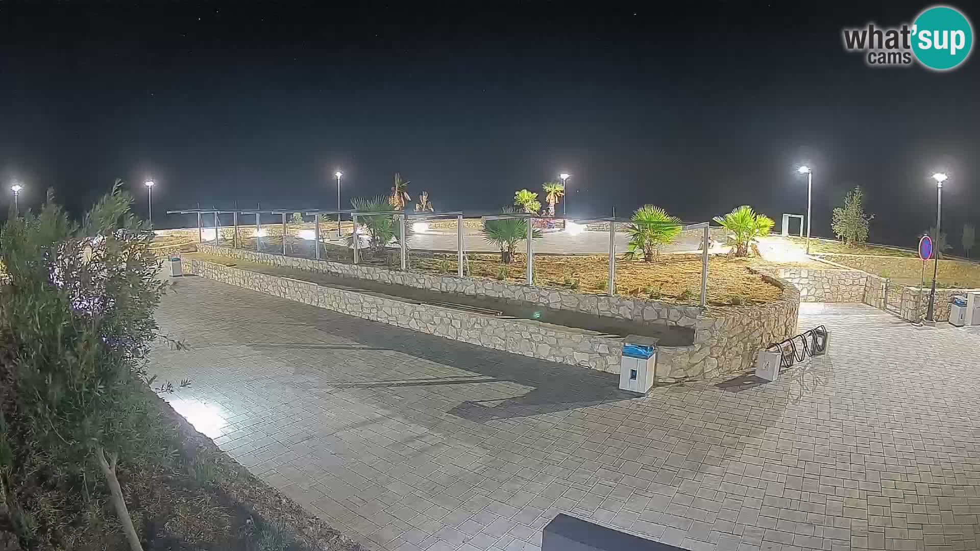 Mandre Summer Stage Webcam – Velika điga | Pag Island