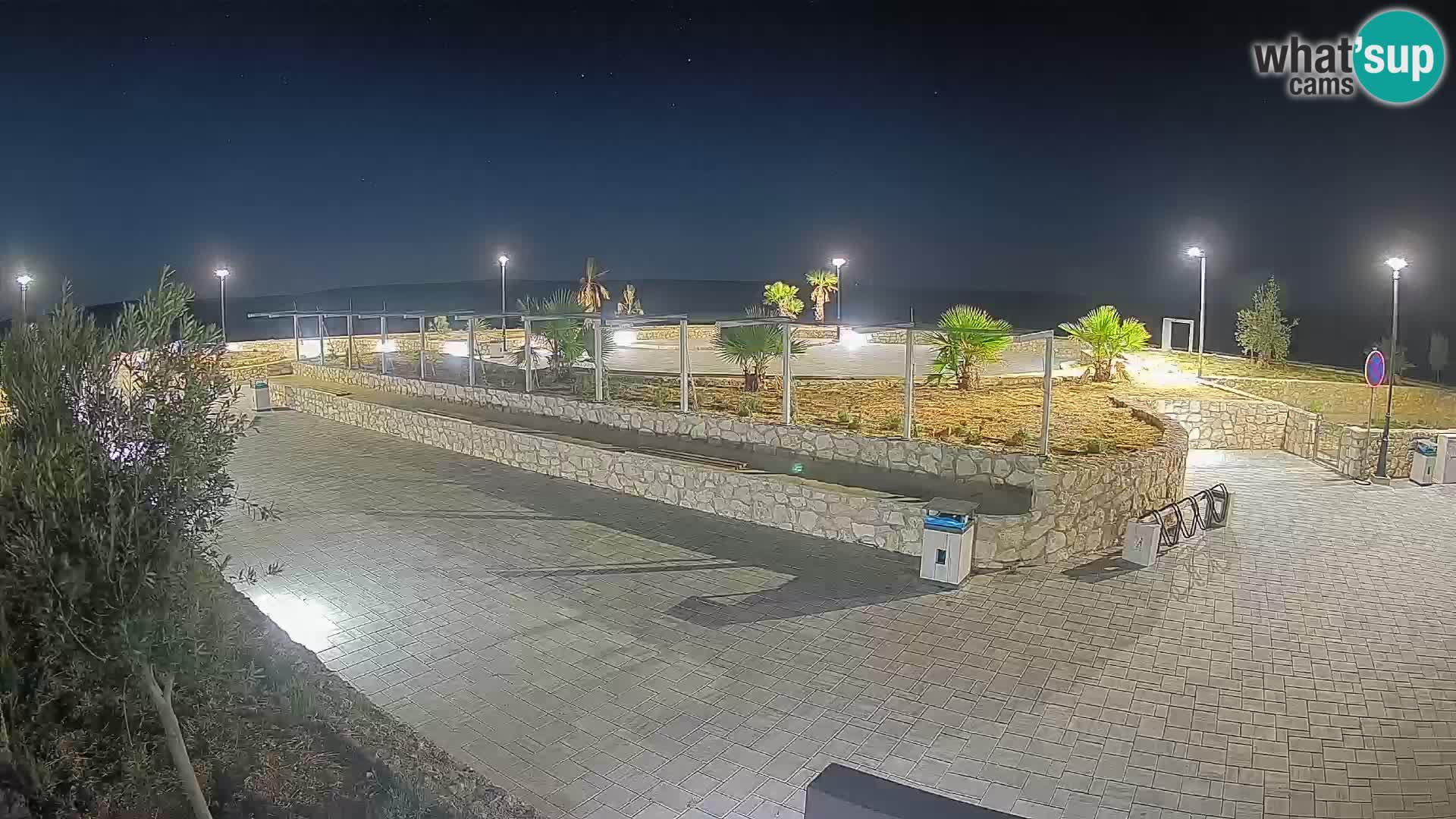 Mandre Summer Stage Webcam – Velika điga | Pag Island