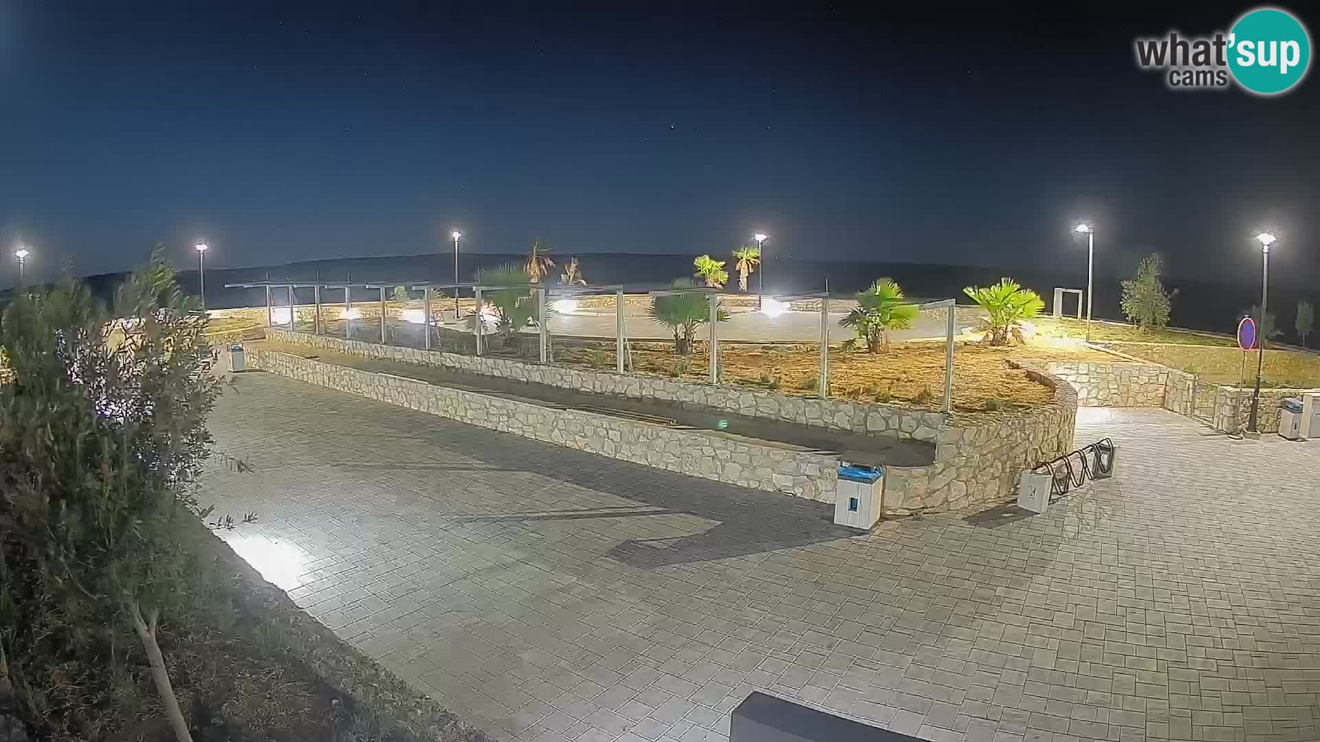 Mandre Summer Stage Webcam – Velika điga | Pag Island