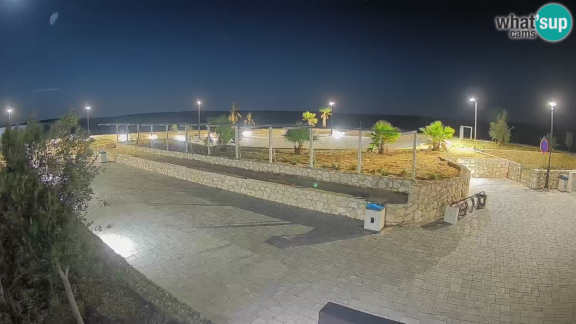 Mandre Summer Stage Webcam – Velika điga | Pag Island