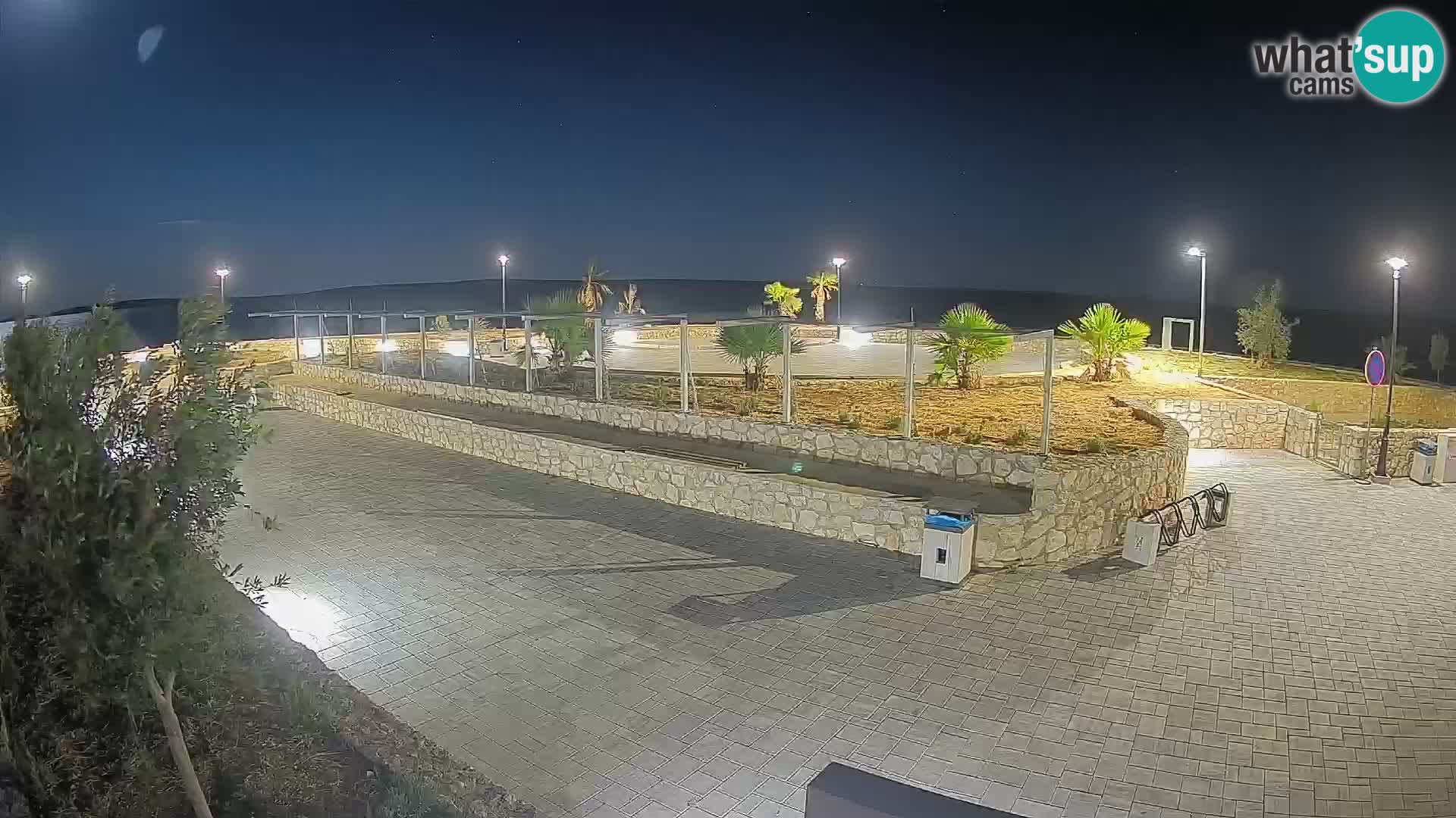 Webcam Mandre – Scène estivale Velika điga | Île de Pag