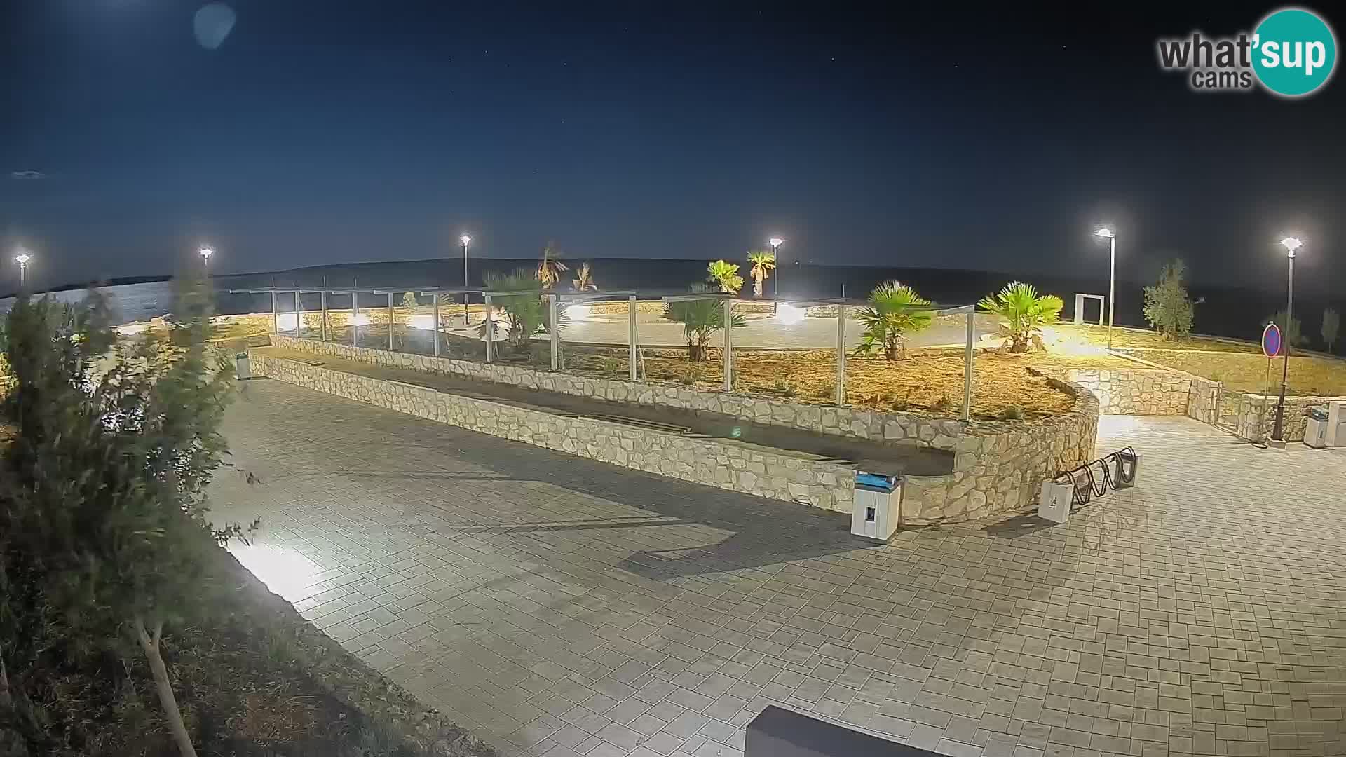 Webcam Mandre – Scène estivale Velika điga | Île de Pag