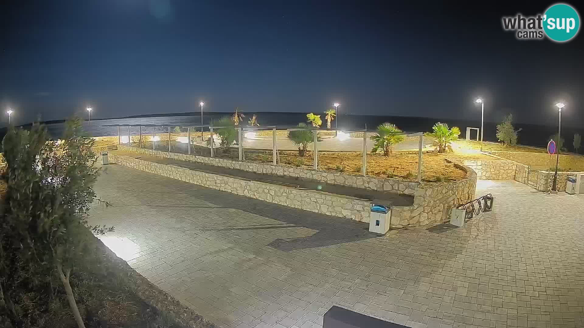 Mandre Summer Stage Webcam – Velika điga | Pag Island