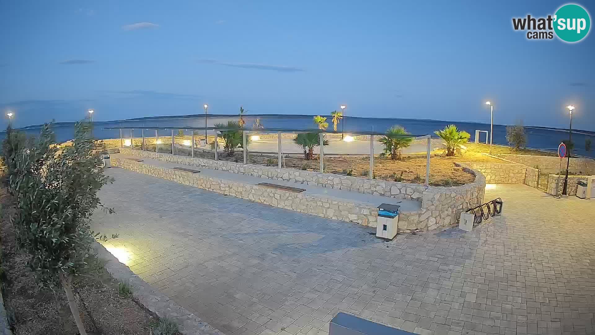 Mandre Summer Stage Webcam – Velika điga | Pag Island