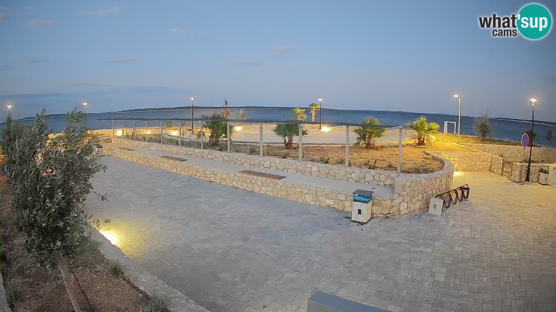 Mandre Summer Stage Webcam – Velika điga | Pag Island
