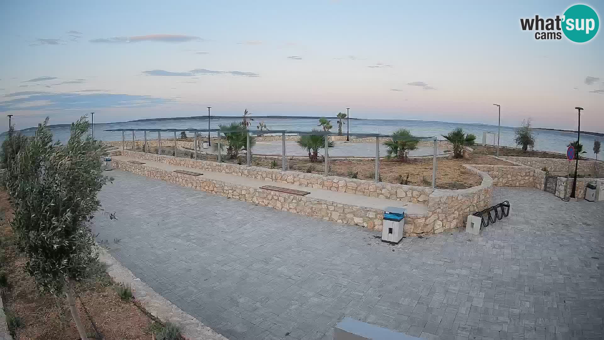 Webcam Mandre – Escenario de verano Velika điga | Isla de Pag