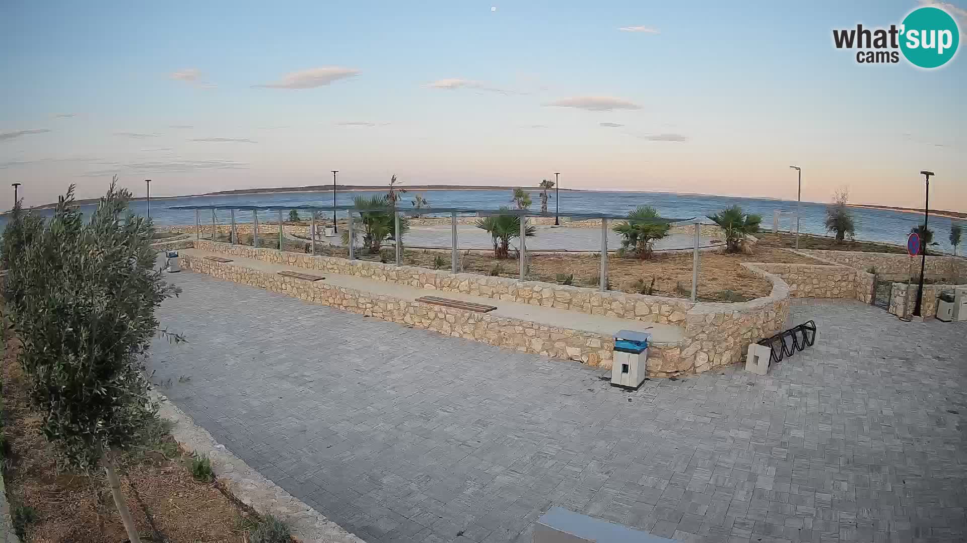 Webcam Mandre – Escenario de verano Velika điga | Isla de Pag
