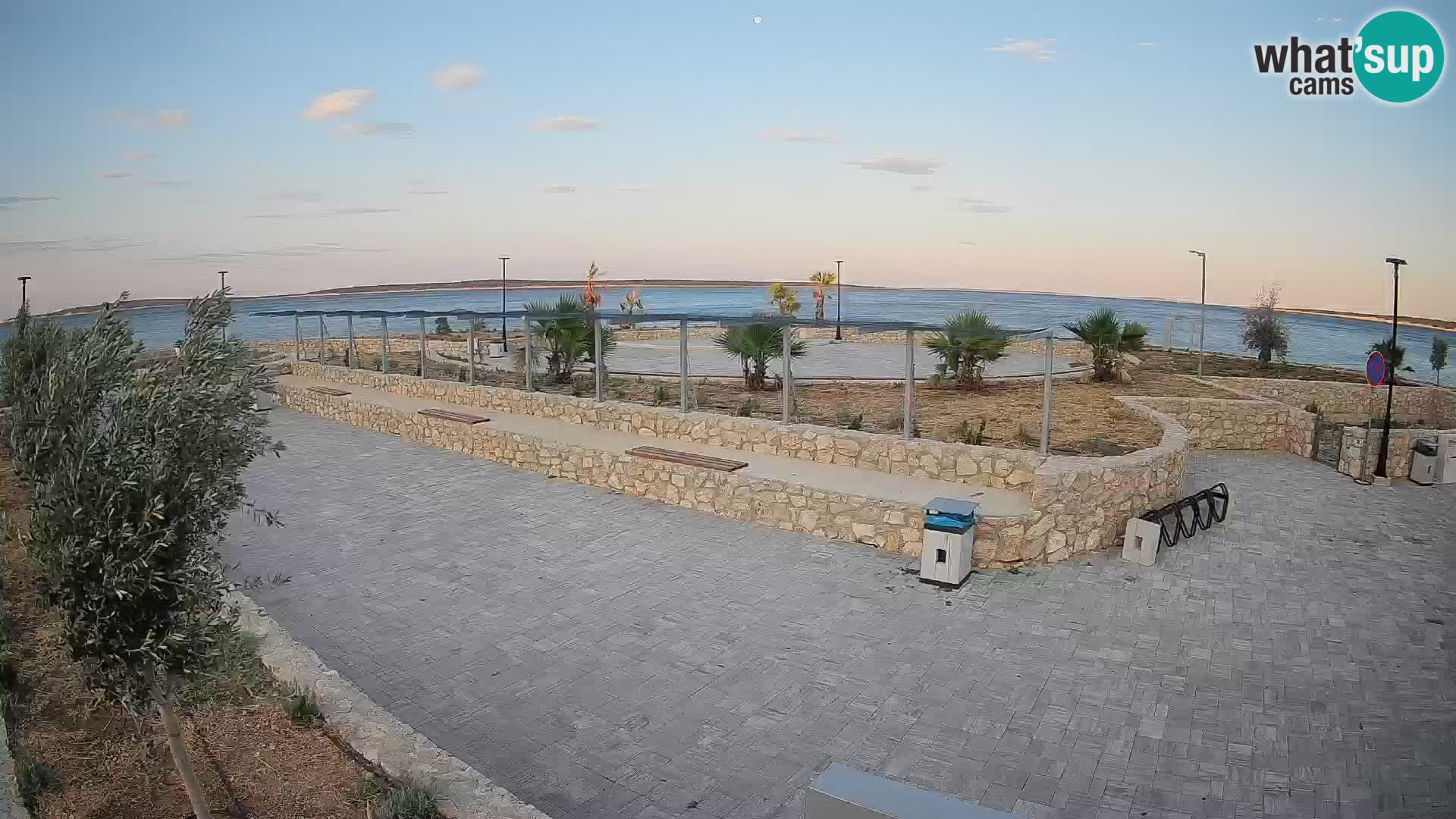 Webcam Mandre – Escenario de verano Velika điga | Isla de Pag
