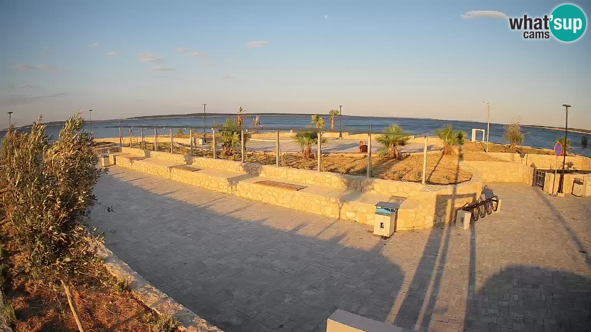Webcam Mandre – Scène estivale Velika điga | Île de Pag
